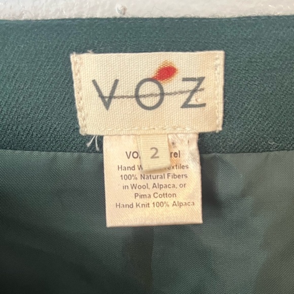 VOZ ALPACA+ WOOL SKIRT - Picture 4 of 6